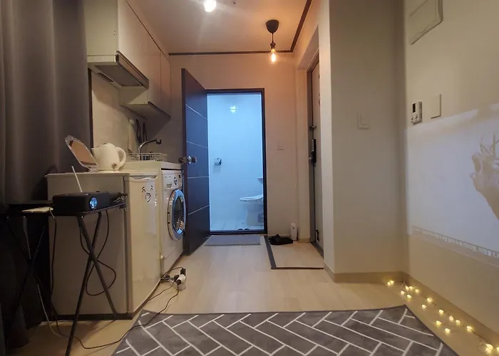Apartamento Fully Furnished #bunker Apt, Near Miasageori Subway Station Line 4 *